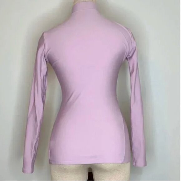 Under Armour Girl's Cold Gear Thermal Mock Turtle Neck Base Layer Size Medium - Picture 2 of 7